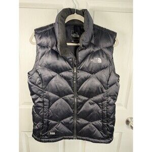 The North Face ALIT 550 Goose Down Winter Puffer Vest Jacket Womens Large Black
